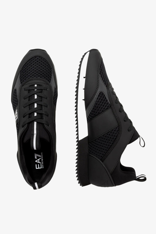 emporio armani ea7 Scarpe Black & White Nero Uomo, foto 5