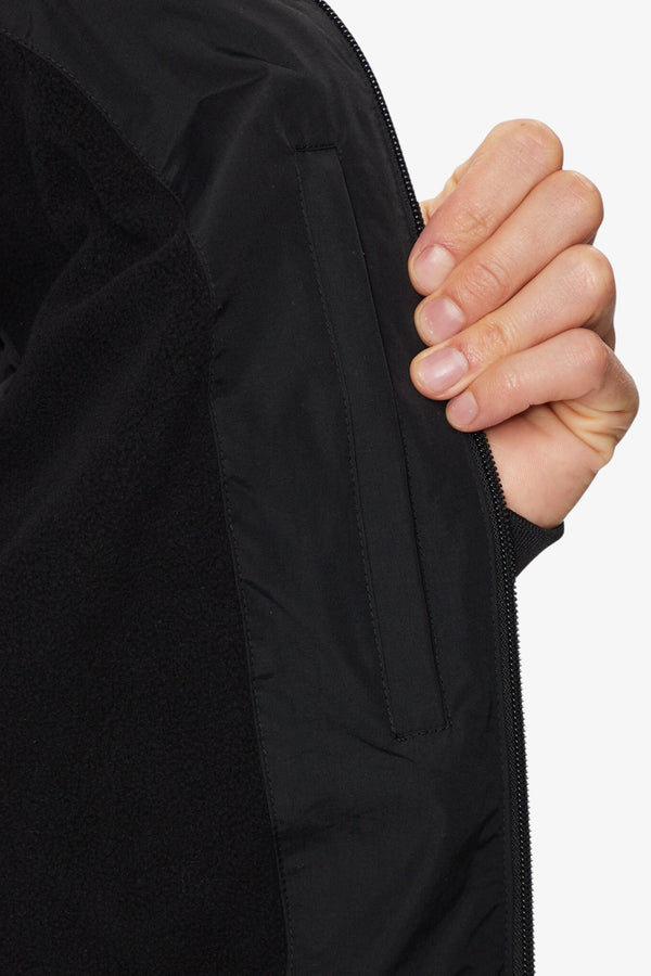 emporio armani ea7 Giacca Full Zip Core Identity In Tessuto Tecnico Nero Uomo, foto 5