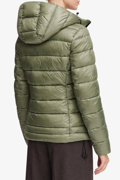 blauer Piumino Full Zip Con Cappuccio In Ovatta Termica Caroll Verde Donna, foto 5