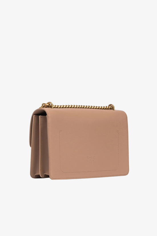  Borsa A Tracolla Media Love Bag One Simply-pinko-Marrone-Donna-100941 a0f1 d01q-5  