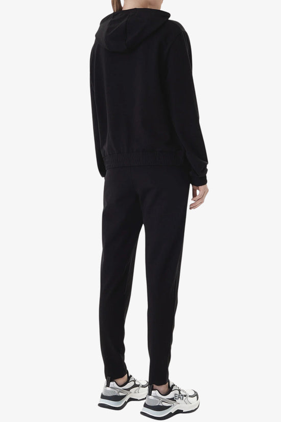  Tuta Con Cappuccio Signature Logo Series Borchiette-emporio armani ea7-Nero-Special_-7w000990 af12502 uc001-5  