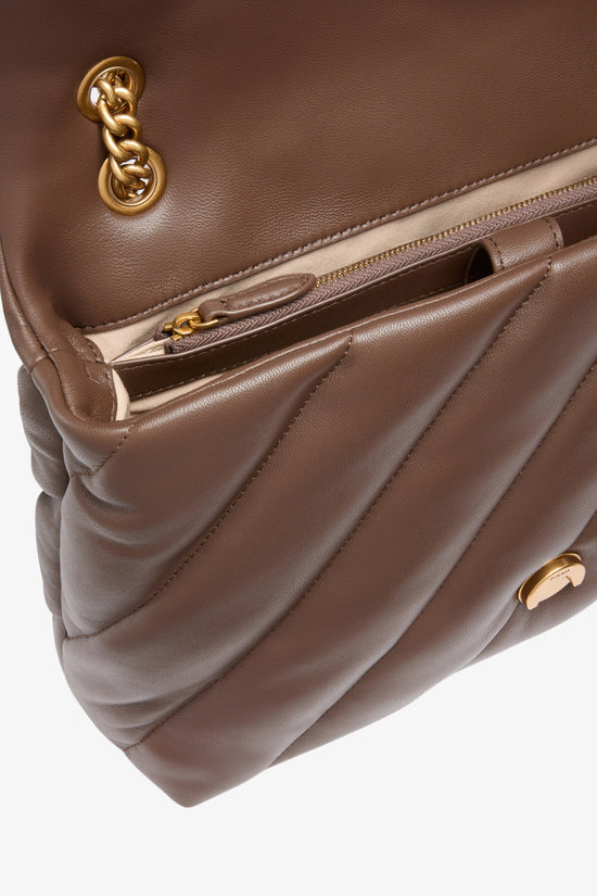  Borsa A Tracolla Big Love Bag Puff Maxi Quilt-pinko-Marrone-Donna-100037 a0f2 l74q-5  