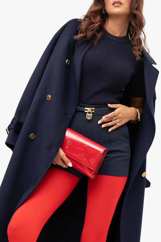  Cappotto In Panno Double Di Lana-elisabetta franchi-Blu-Special_-Cp02d66e2 h88-5  