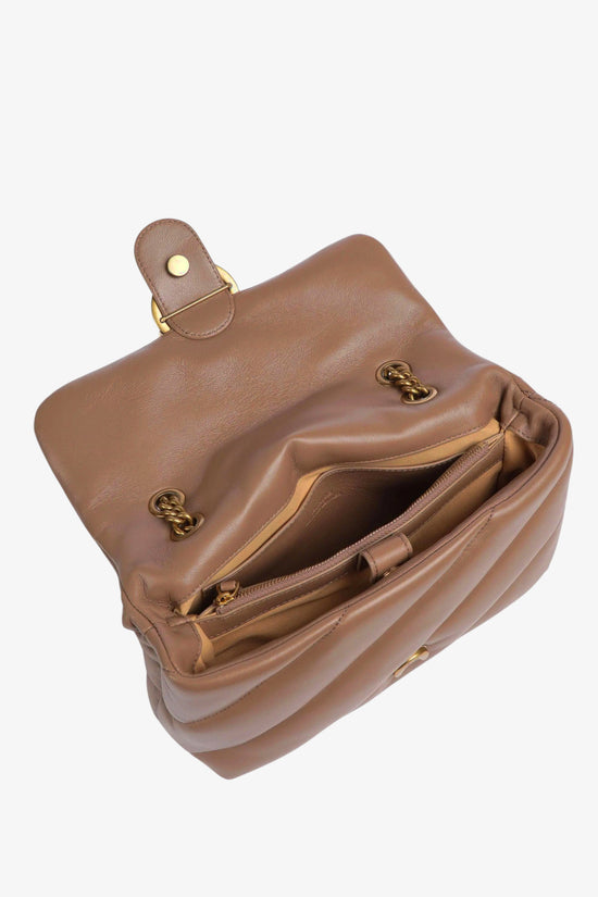  Borsa A Tracolla Classic Love Bag Puff Maxi Quilt-pinko-Marrone-Donna-100038 a0f2 d01q-5  