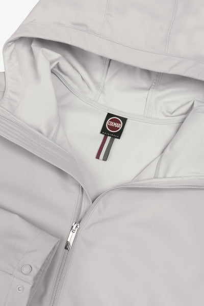colmar Giacca Lunga Full Zip Con Cappuccio Impermeabile Beige Donna, foto 5