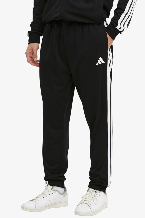 adidas performance Tuta Full Zip 3-Stripes Nero Uomo, foto 5