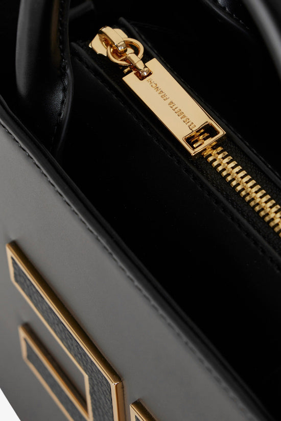  Borsa A Tracolla Piccola Con Logo-elisabetta franchi-Nero-Donna-Bs33a56e2 110-5  