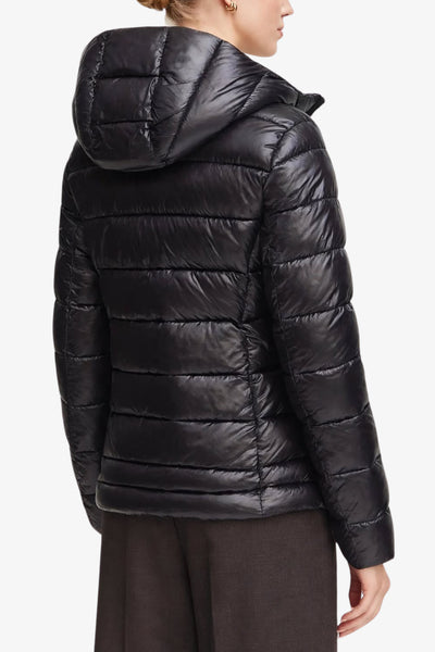 blauer Piumino Full Zip Con Cappuccio In Ovatta Termica Caroll Nero Donna, foto 6