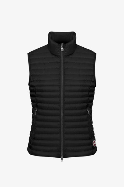 colmar Gilet Piumino Full Zip Trapuntato Nero Donna, foto 6