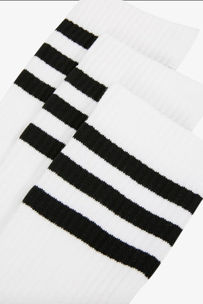 adidas performance Calze 3-Stripes Cushioned Sportswear Mid-Cut (3 Paia) Bianco Unisex, foto 2