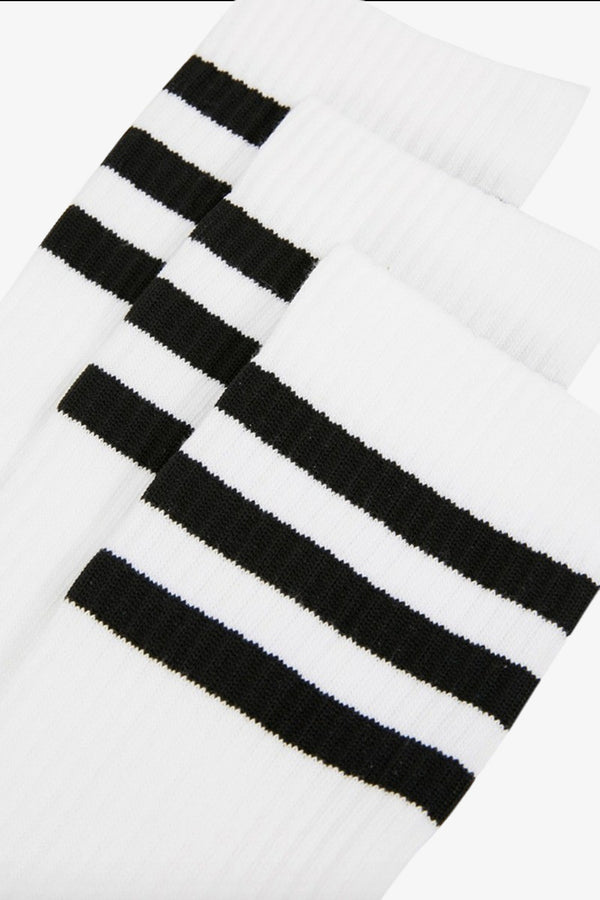 adidas performance Calze 3-Stripes Cushioned Sportswear Mid-Cut (3 Paia) Bianco Unisex, foto 2