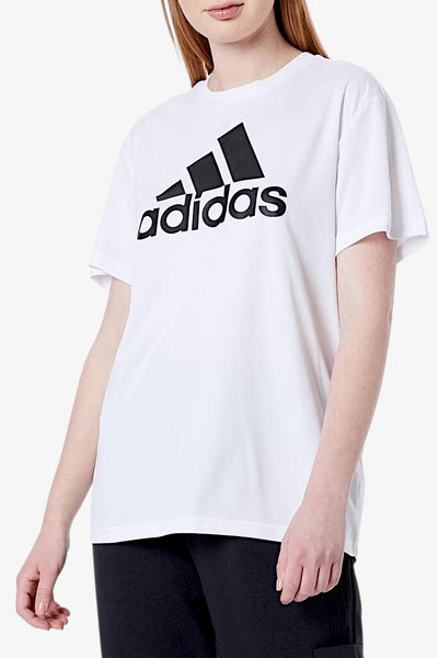 adidas performance T-Shirt Maniche Corte Aeroready Design To Move Boyfriend Sport Bianco Donna, foto 1