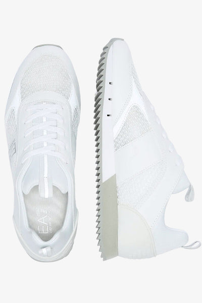 emporio armani ea7 Scarpe Black & White Bianco Uomo, foto 4