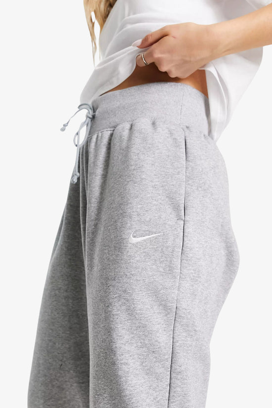 Nike Sportswear Pantaloni A Vita Alta Oversize Phoenix Nero Donna