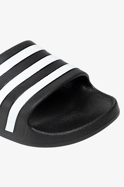 adidas performance Ciabatte Adilette Aqua Nero Uomo, foto 3