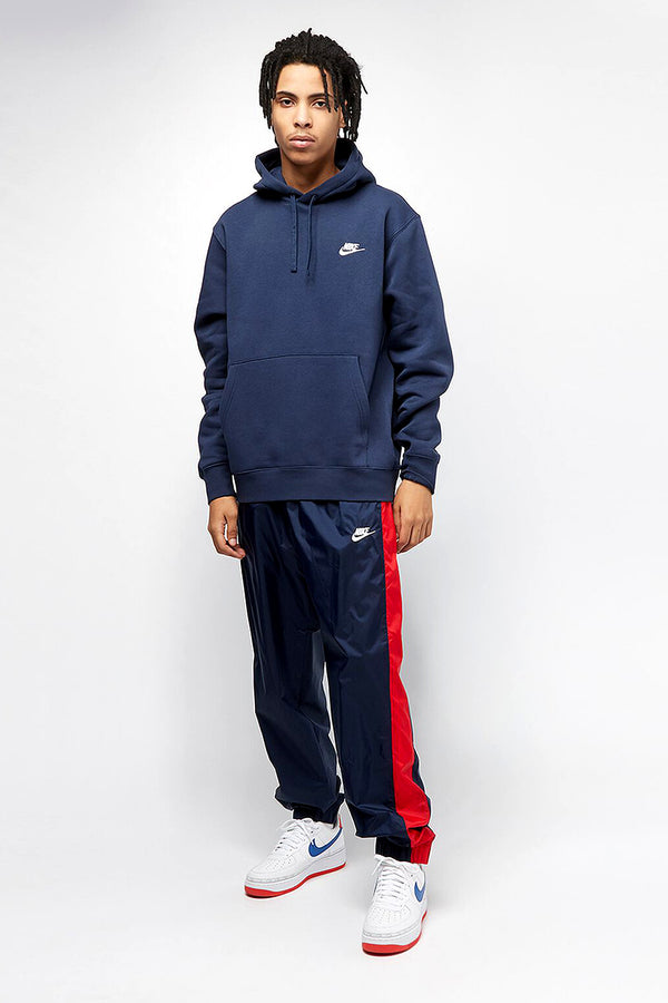 nike sportswear Felpa Con Cappuccio Club Blu Uomo, foto 2