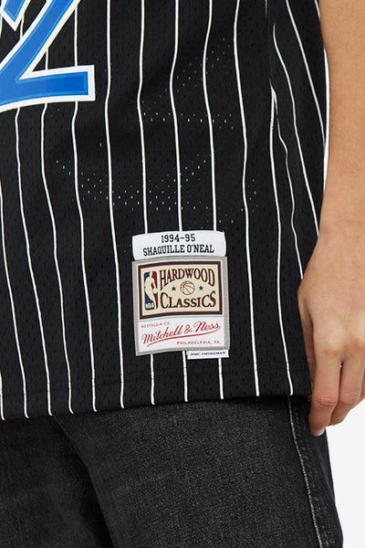 mitchell&ness Canotta Swingman NBA Orlando Magic Shaquille O'Neal Nero Uomo, foto 5