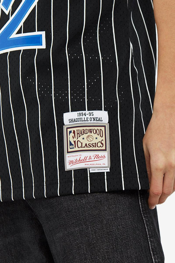 mitchell&ness Canotta Swingman NBA Orlando Magic Shaquille O'Neal Nero Uomo, foto 5