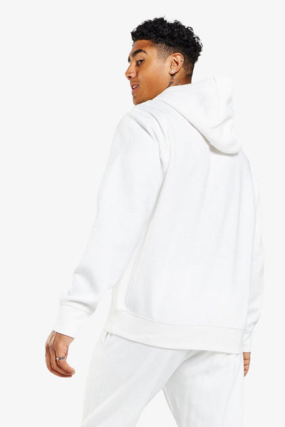 nike sportswear Felpa Con Cappuccio Club Bianco Uomo, foto 4