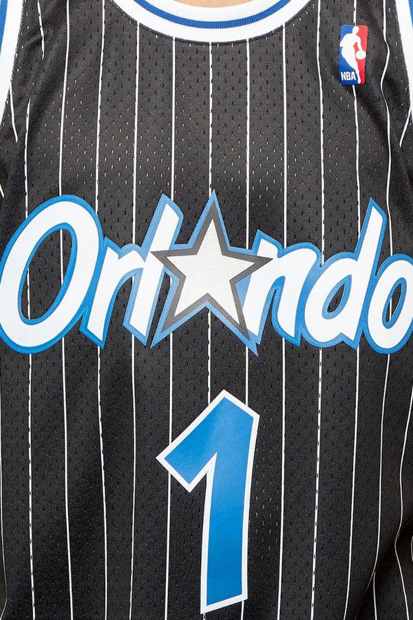 mitchell&ness Canotta Swingman NBA Orlando Magic 1994-95 Anfernee Hardaway Nero Uomo, foto 3