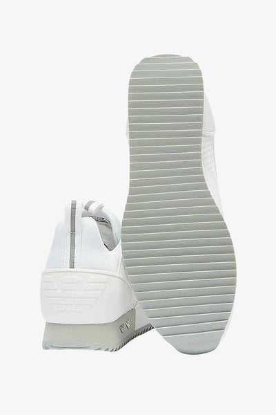 emporio armani ea7 Scarpe Black & White Bianco Uomo, foto 5