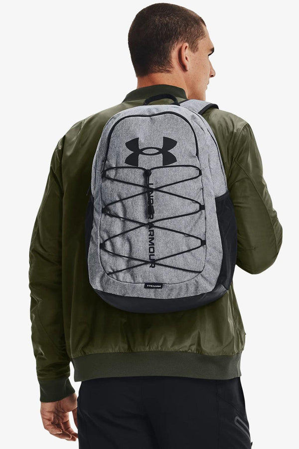 under armour Zaino Hustle Sport Grigio Unisex, foto 2