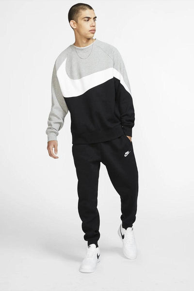 nike sportswear Pantaloni Club Nero Uomo, foto 2