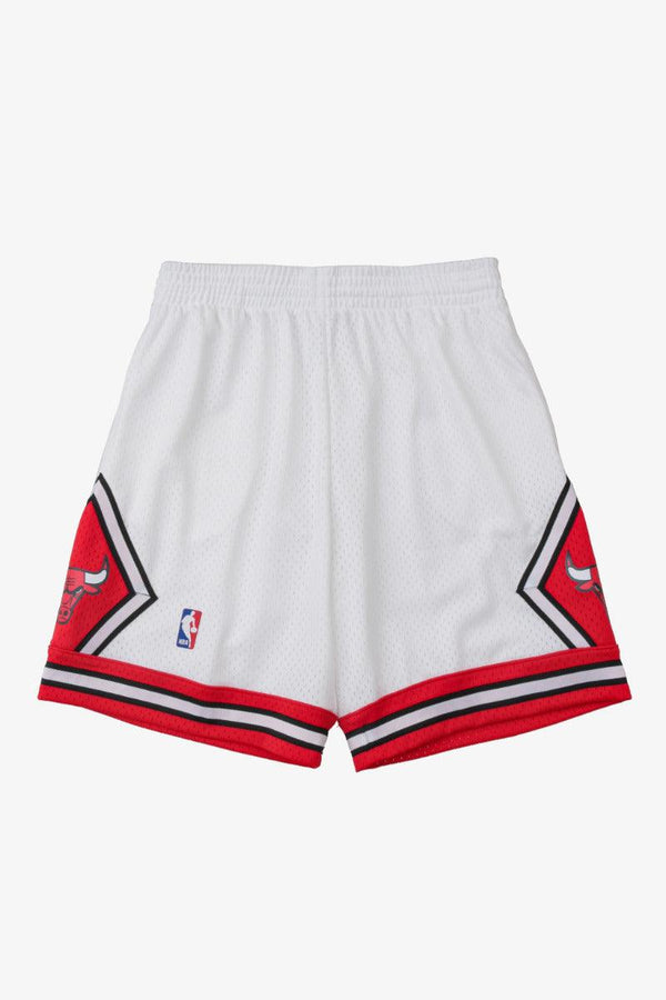 mitchell&ness Shorts Swingman NBA Chicago Bulls Bianco Uomo, foto 2