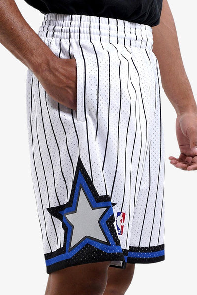 mitchell&ness Shorts Swingman Orlando Magic Bianco Uomo, foto 5