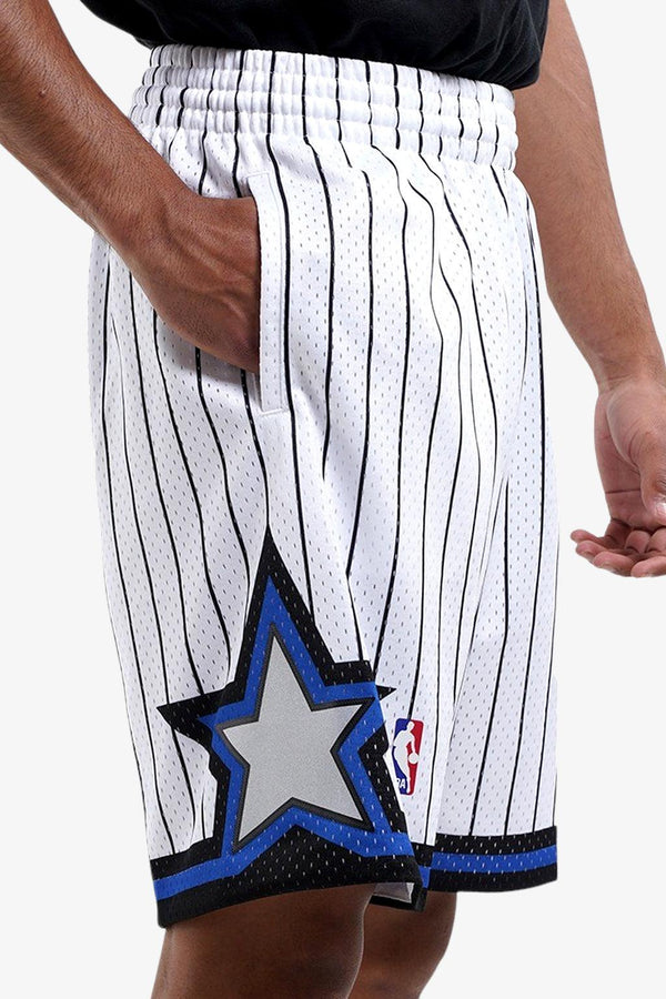 mitchell&ness Shorts Swingman Orlando Magic Bianco Uomo, foto 5