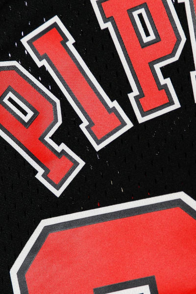 mitchell&ness Canotta Swingman NBA Chicago Bulls Scottie Pippen Nero Uomo, foto 5