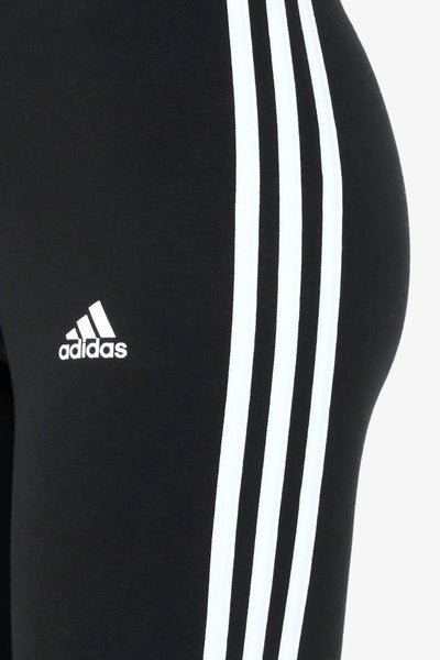 adidas performance Shorts Ciclista Essential 3-Stripes Nero Donna, foto 3