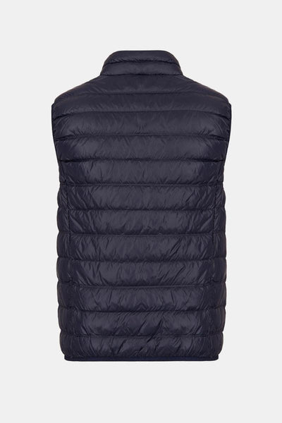 emporio armani ea7 Gilet Piumino Full Zip Packable Core Identity Blu Uomo, foto 3