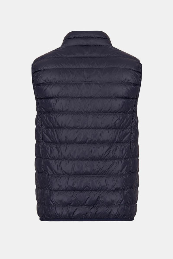emporio armani ea7 Gilet Piumino Full Zip Packable Core Identity Blu Uomo, foto 3