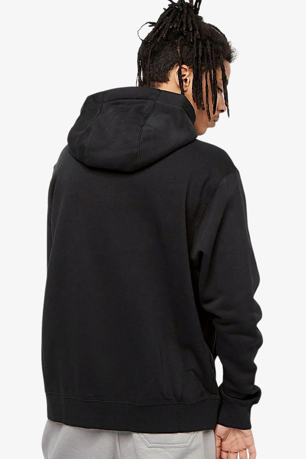 nike sportswear Felpa Full Zip Con Cappuccio Club Nero Uomo, foto 5