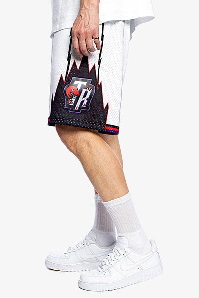mitchell&ness Shorts Swingman Toronto Raptors Bianco Uomo