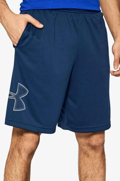 under armour Shorts Tech Graphic Blu Uomo, foto 2