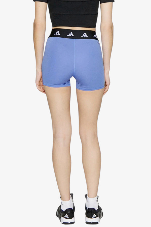adidas performance Shorts Aderenti Techfit Blu Donna, foto 4