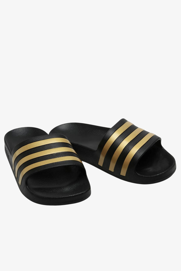 adidas performance Ciabatte Adilette Aqua Nero Donna, foto 3