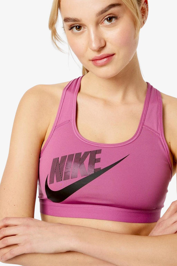 nike sportswear Reggiseno Sportivo Dri-FIT Viola Donna, foto 3
