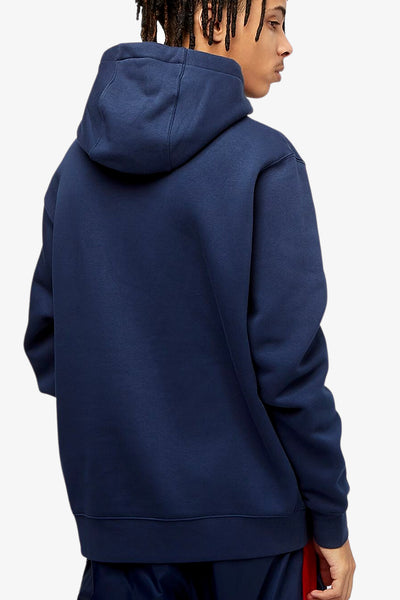nike sportswear Felpa Con Cappuccio Club Blu Uomo, foto 5