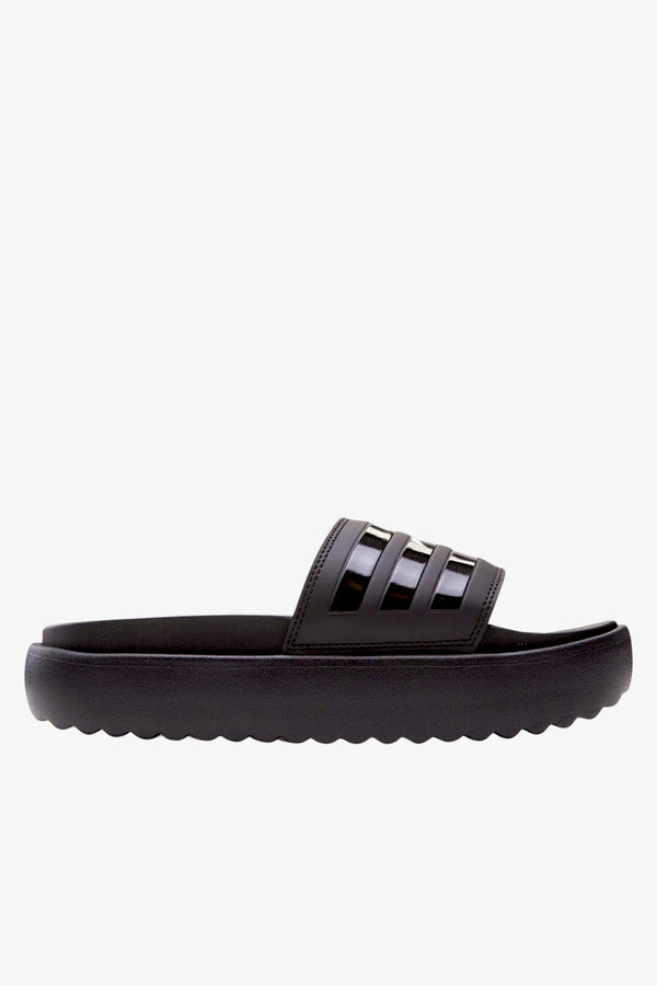 adidas performance Ciabatte Adilette Platform Nero Donna, foto 3