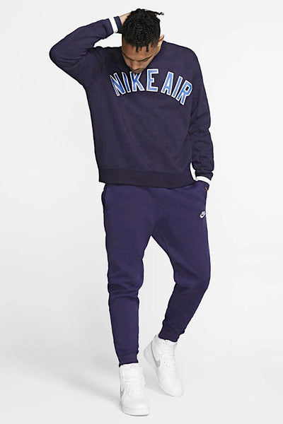 nike sportswear Pantaloni Club Blu Uomo, foto 2