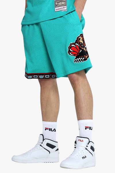 mitchell&ness Shorts Swingman Vancouver Grizzlies Verde Uomo