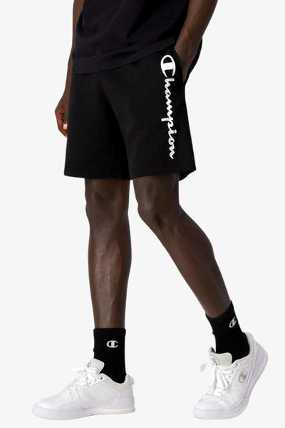 champion Bermuda Big Logo Nero Uomo, foto 1