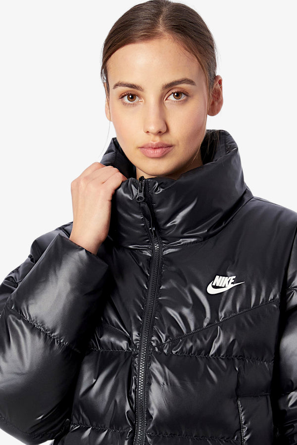 nike sportswear Piumino Full Zip Therma Fit City Nero Donna, foto 2