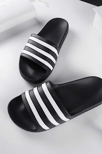 adidas performance Ciabatte Adilette Aqua Nero Uomo, foto 2