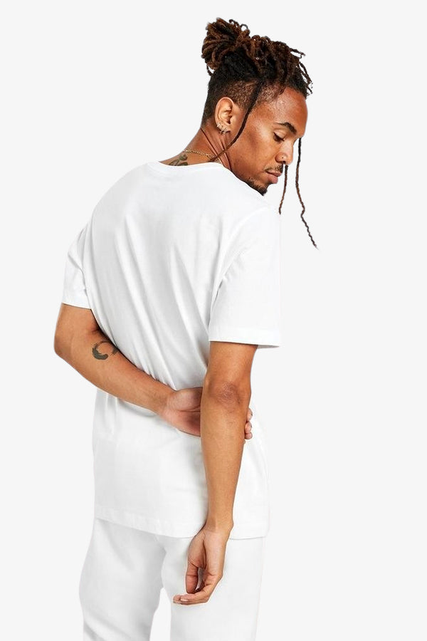 nike sportswear T-Shirt Maniche Corte Sportswear Club Bianco Uomo, foto 4