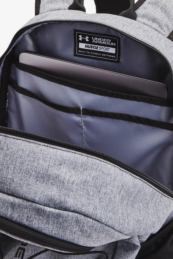 under armour Zaino Hustle Sport Grigio Unisex, foto 7