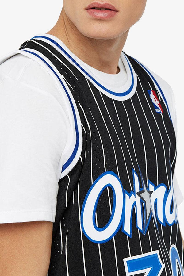 mitchell&ness Canotta Swingman NBA Orlando Magic Shaquille O'Neal Nero Uomo, foto 4